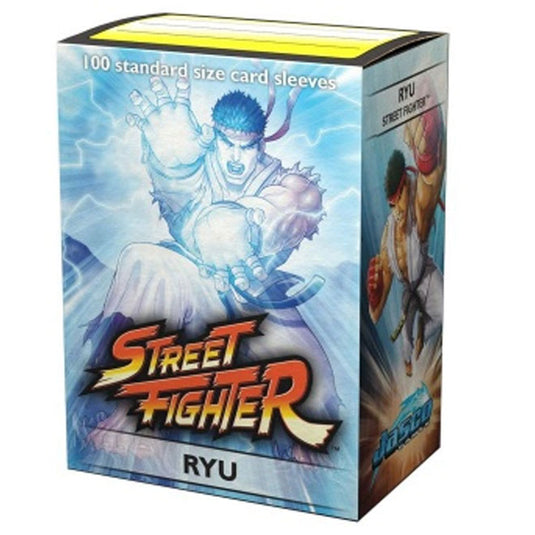 Dragon Shield - Jasco Street Fighter Standard Sleeves - Ryu (100 Sleeves)