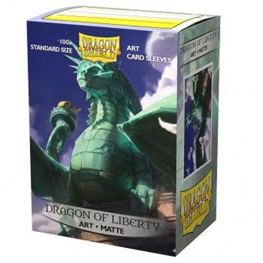 Dragon Shield - Matte Art Sleeves - Dragon of Liberty (100 Sleeves)