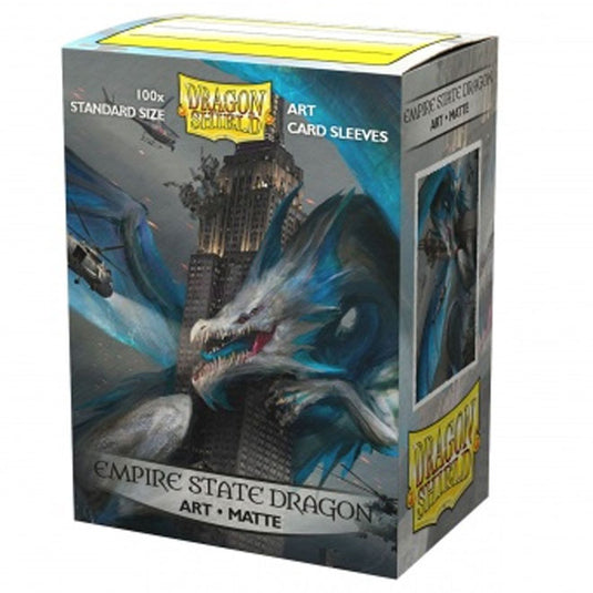Dragon Shield - Matte Art Sleeves - Empire State Dragon (100 Sleeves)