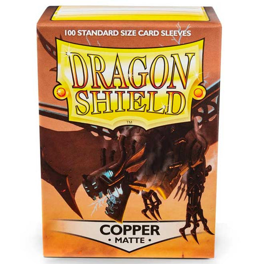 Dragon Shield - Standard Matte Sleeves - Copper - (100 Sleeves)