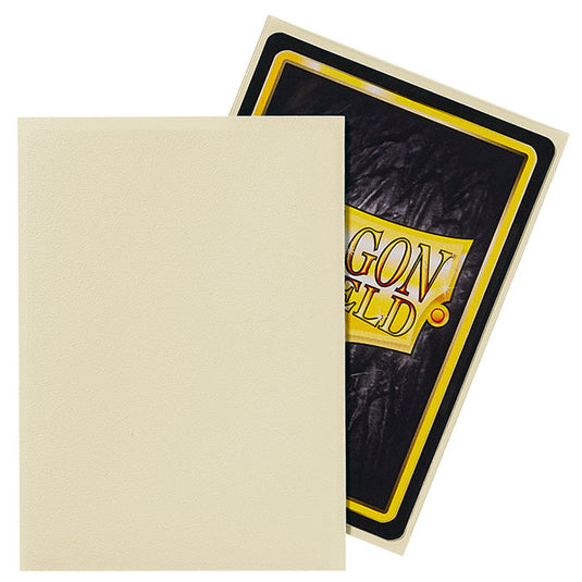 Dragon Shield - Standard Matte Sleeves - Ivory - (100 Sleeves)