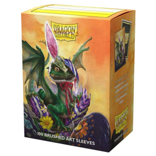 Dragon Shield Brushed Art Sleeves - Easter Dragon 2022 (100 Sleeves)