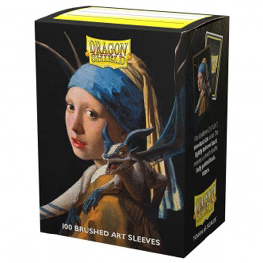 Dragon Shield - Brushed Art Sleeves - Girl with a Pearl Earring