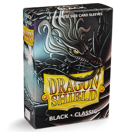 Dragon Shield - Japanese Classic Sleeves - Black (60 Sleeves)