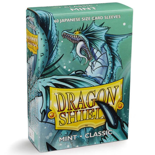 Dragon Shield - Japanese Classic Sleeves - Mint (60 Sleeves)