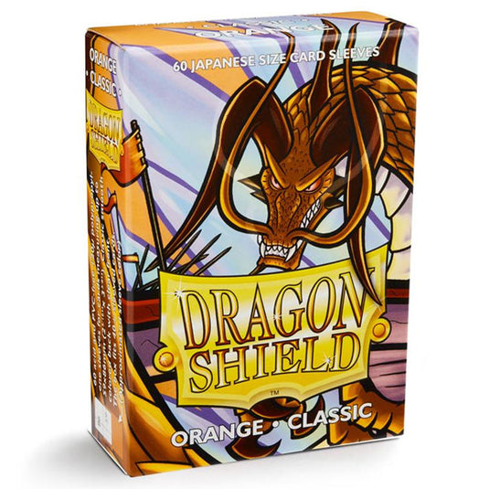 Dragon Shield - Japanese Classic Sleeves - Orange (60 Sleeves)