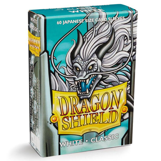 Dragon Shield - Japanese Classic Sleeves - White (60 Sleeves)