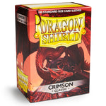 Dragon Shield - Standard Classic Sleeves - Crimson (100 Sleeves)