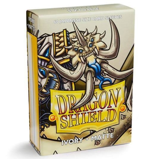 Dragon Shield - Japanese Matte Sleeves - Ivory (60 Sleeves)