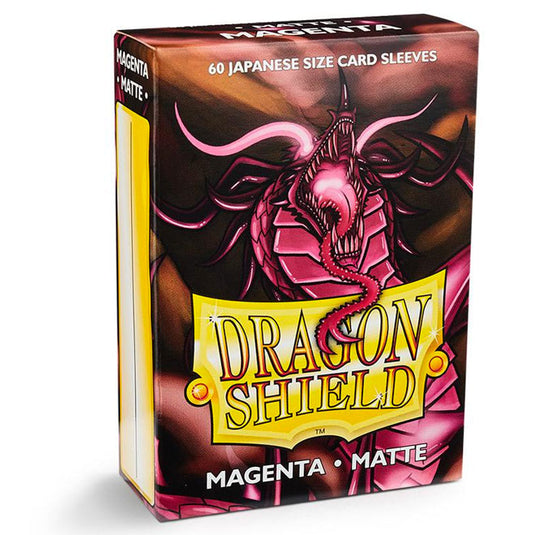 Dragon Shield - Japanese Matte Sleeves - Magenta (60 Sleeves)