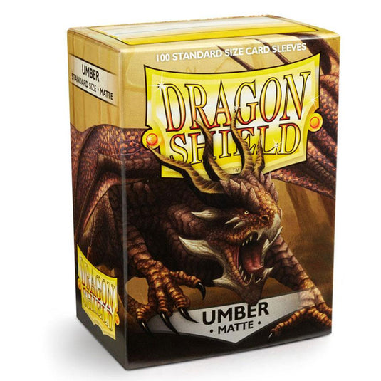 Dragon Shield - Standard Matte Sleeves - Umber - (100 Sleeves)