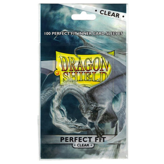 Dragon Shield - Standard Perfect Fit - Clear/Clear (100 Sleeves)