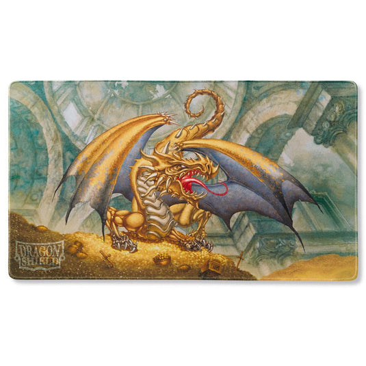 Dragon Shield - Play Mat - Gold