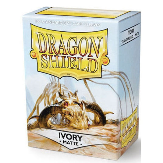 Dragon Shield - Standard Matte Sleeves - Ivory - (100 Sleeves)