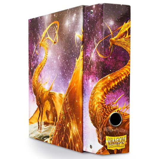 Dragon Shield - Slipcase Binder - 'Glist' Gold