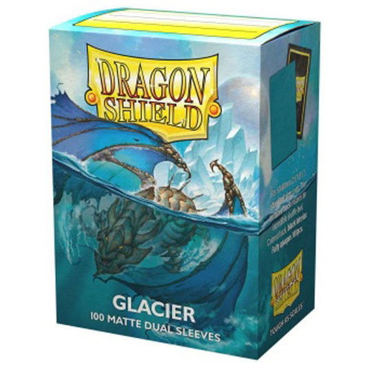 Dragon Shield - Standard Dual Matte Sleeves - Glacier - (100 Sleeves)