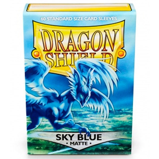 Dragon Shield - Standard Sleeves - Sky Blue Matte (60)