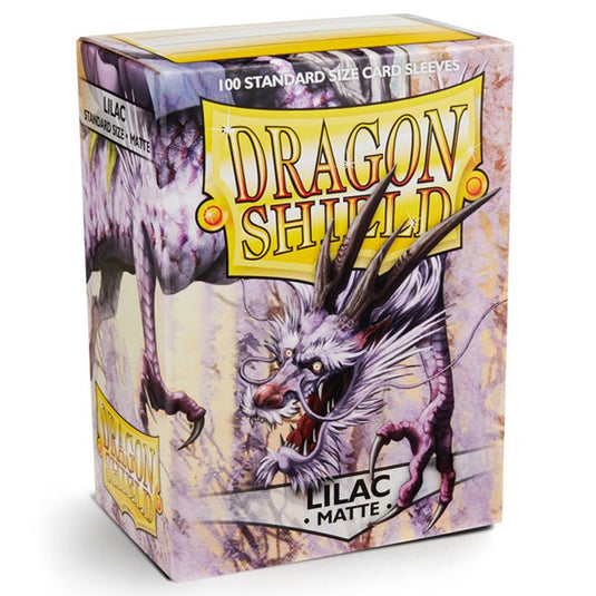 Dragon Shield - Standard Matte Sleeves - Lilac - (100 Sleeves)