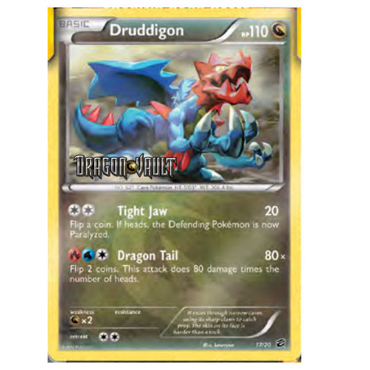 Pokemon - Dragon Vault - Druddigon Promo