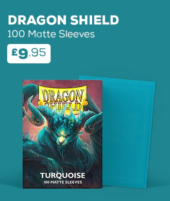 Dragon Shield 100 Matte Sleeves (Turquoise)