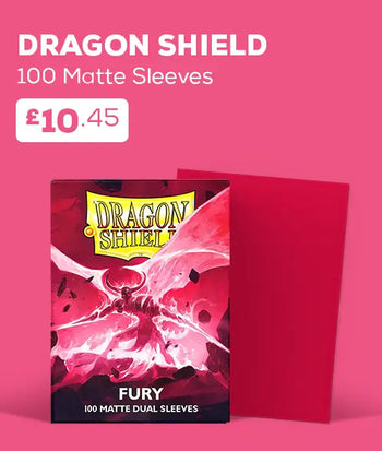 Dragon Shield 100 Matte Sleeves (Fury)