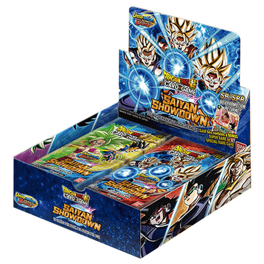 DragonBall Super Card Game - Unison Warrior Series Set 6 - Saiyan Showdown - Booster Box (24 Packs)