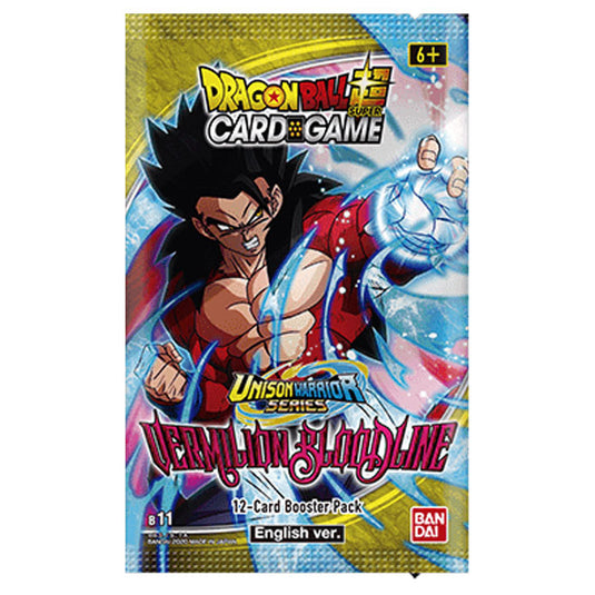 DragonBall Super Card Game - B11 Unison Warrior Series - Vermilion Bloodline - Booster Pack