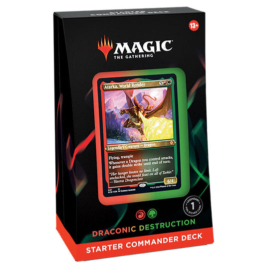 Magic the Gathering - Starter Commander Deck 2022 - Dragonic Destruction