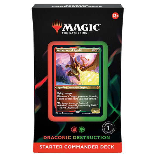 Magic the Gathering - Starter Commander Deck 2022 - Dragonic Destruction