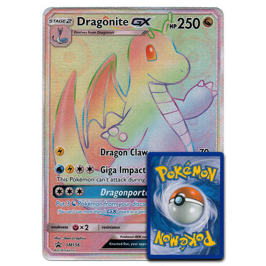 Pokemon - Dragonite-GX - (Oversized Promo SM156)