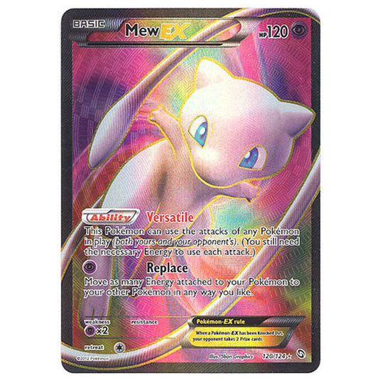 Pokemon - Black & White - Dragons Exalted - Mew-EX Full Art - 120/124