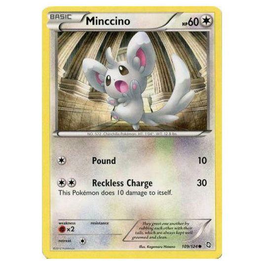 Pokemon - Black & White - Dragons Exalted - Minccino - 109/124