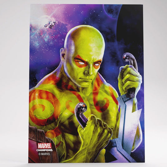 Gamegenic - Marvel Champions Art Sleeves - Drax  (50 Sleeves)