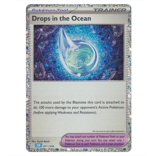 Pokemon - Scarlet & Violet - Classic Collection Promos - Drops in the Ocean - CLB021