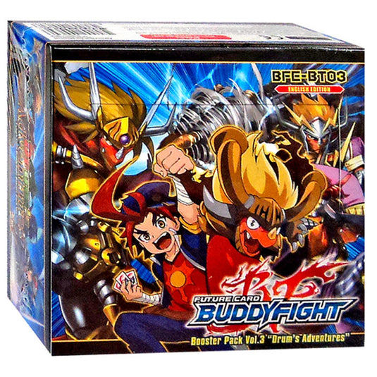 Future Card Buddyfight BT03 - Drums Adventures - Booster Box