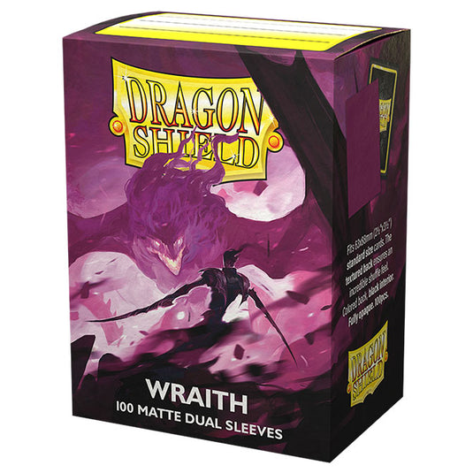 Dragon Shield - Standard Dual Matte Sleeves - Wraith - (100 Sleeves)