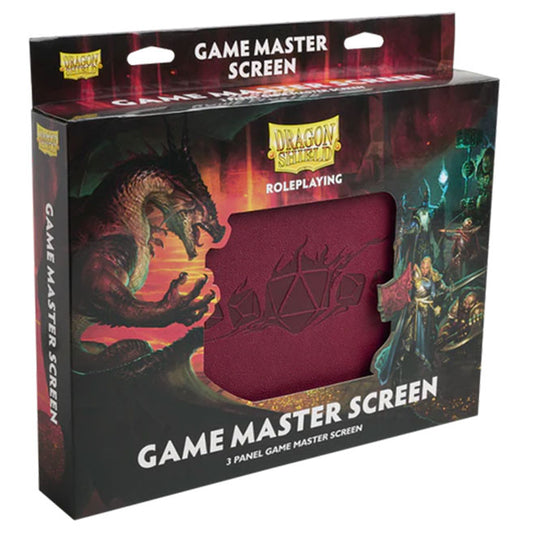 Dragon Shield - Game Masters Screen - Blood Red