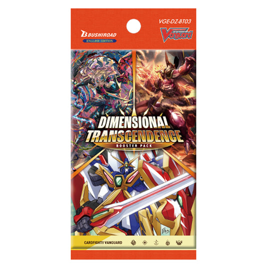 Cardfight Vanguard Divinez Dimensional Transcendence Booster Pack