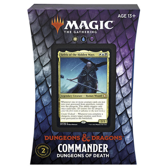 Magic the Gathering - Adventures in the Forgotten Realms - Commander Deck - Dungeons of Death