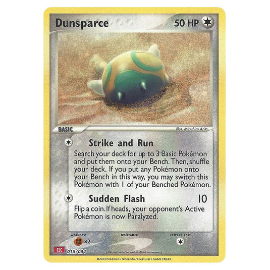 Pokemon - TCG Classic - Dunsparce - CLC 015/034