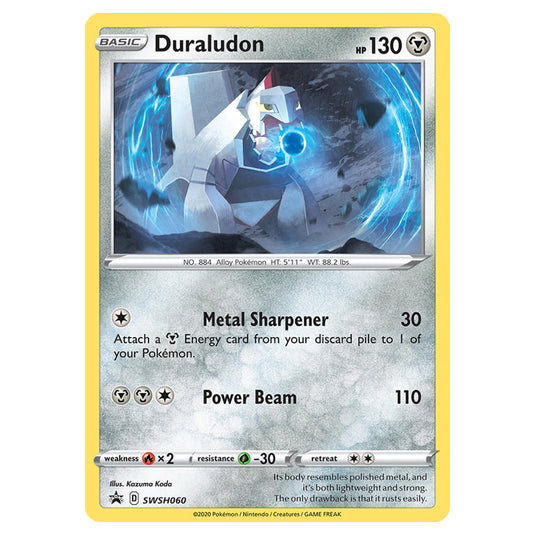 Pokemon - Sword & Shield - SWSH Black Star Promos - Duraludon - SWSH060