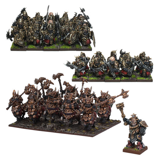 Kings of War - Abyssal Dwarf Army