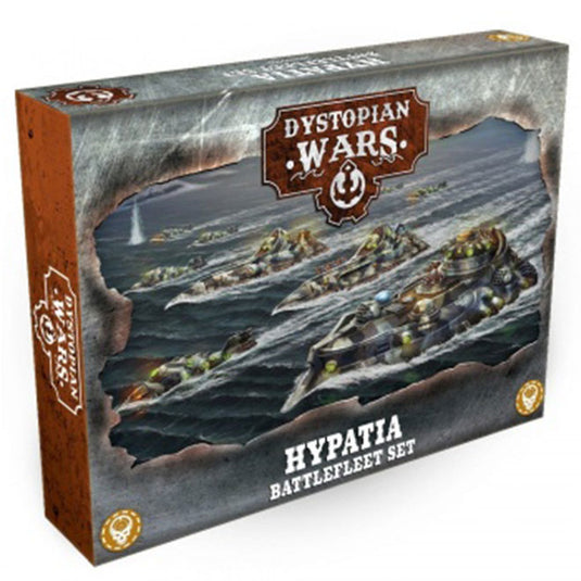 Dystopian Wars - Hypatia Battlefleet Set