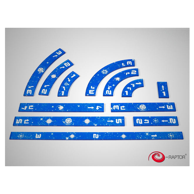 e-Raptor - Rulers Set SWX Blue