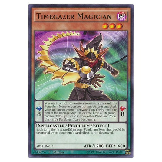 Yu-Gi-Oh! - Star Pack ARC-V - Timegazer Magician (Common) SP15-EN011