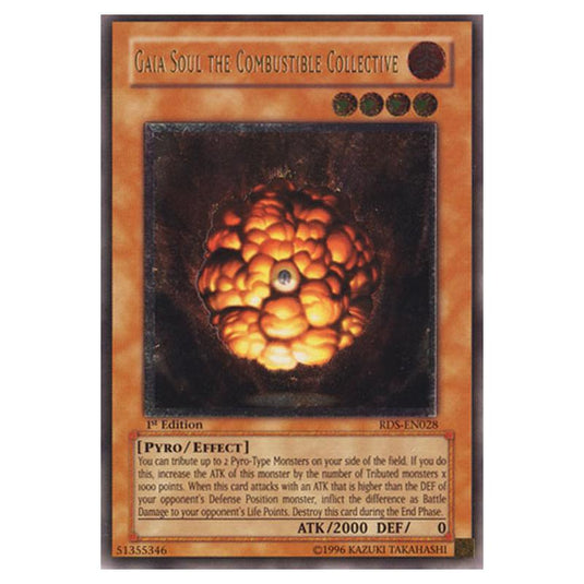 Yu-Gi-Oh! - Rise of Destiny - Gaia Soul the Combustible Collective (Ultimate Rare) RDS-EN028