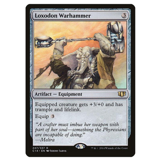 Magic The Gathering - Commander 2014 - Loxodon Warhammer - 247