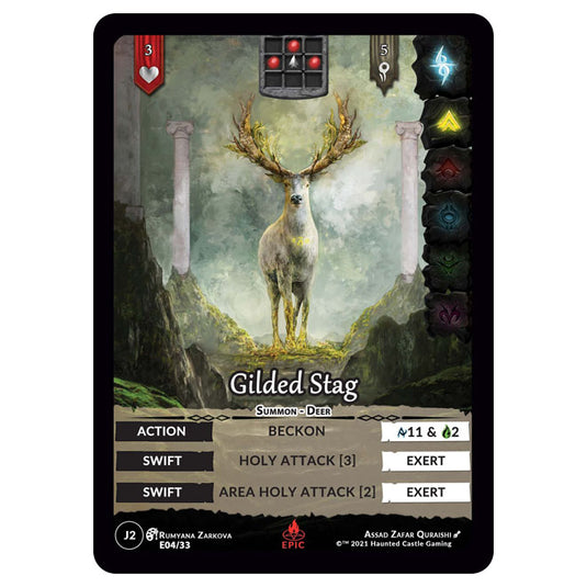 Genesis Battle of Champions - Welcome to Jaelara - Gilded Stag (Epic Rare) J2157