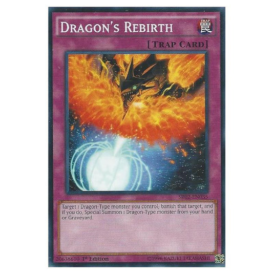 Yu-Gi-Oh! - Rise of the True Dragons Structure Deck - Dragon\\'s Rebirth (Common) SR02-EN035