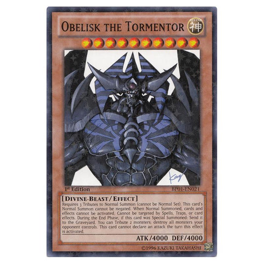 Yu-Gi-Oh! - Battle Pack - Epic Dawn - Obelisk the Tormentor (Starfoil Yu-Gi-Oh! - Battle Pack - Epic Dawn - Obelisk the Tormentor (Starfoil